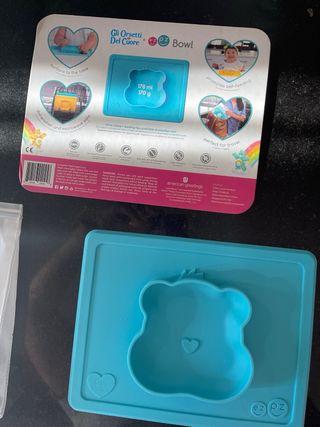 Piatto in silicone Care Bears per pappe