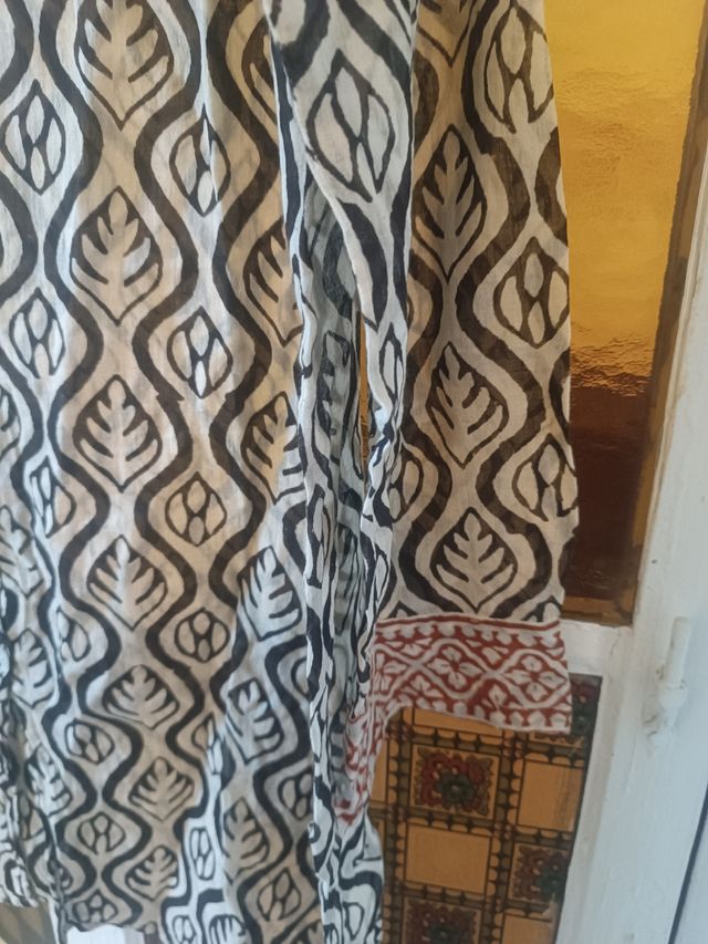 Vestido corto algodón Babbaki. M/L