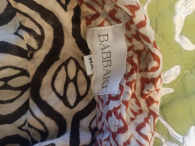 Vestido corto algodón Babbaki. M/L