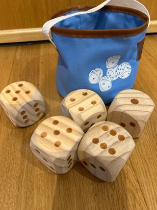 Set de YATZY de madera