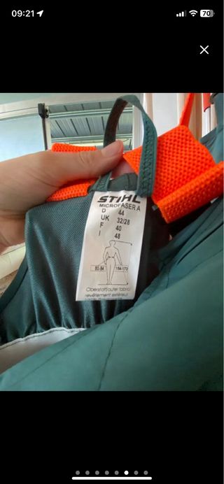 Salopette Stihl Microfibra Antitaglio Classe 1