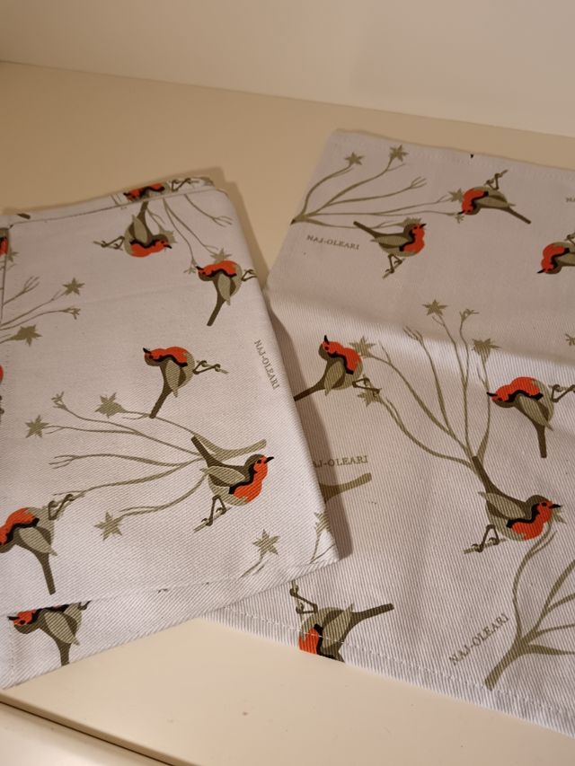 Naj Oleari Tovagliette Colazione Uccellini