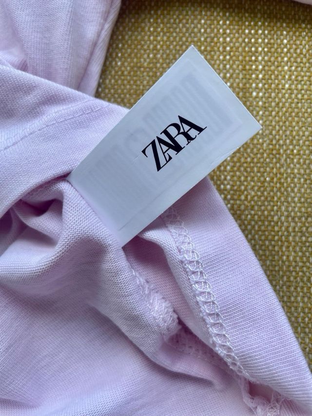 Camiseta Zara niña Stitch y Angel