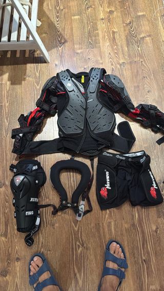 Traje de protección moto completo