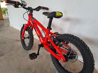 Bicicleta BH  expert 14” roja niñ@.