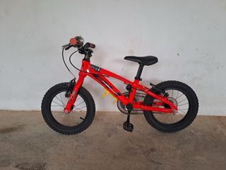 Bicicleta BH  expert 14” roja niñ@.