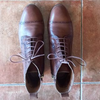 Botines Pikolinos Piel Marrón Talla 41