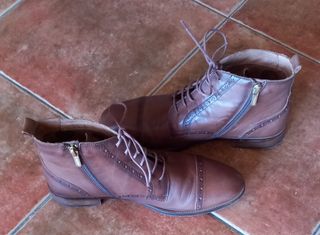 Botines Pikolinos Piel Marrón Talla 41