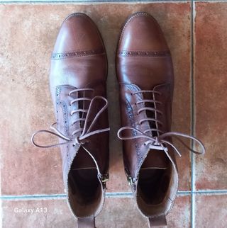 Botines Pikolinos Piel Marrón Talla 41