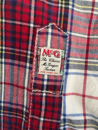 Camisa McGregor Hombre Cuadros Rojo