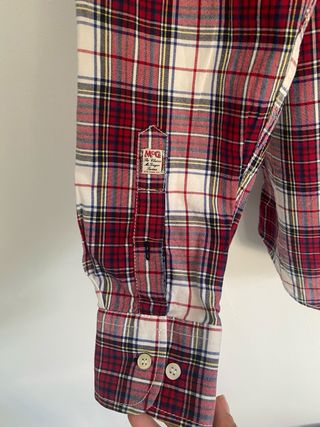 Camisa McGregor Hombre Cuadros Rojo