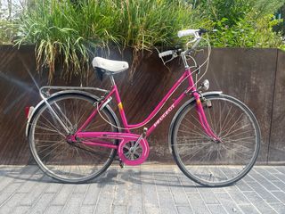 Bicicleta Peugeot Orleans Vintage Rosa