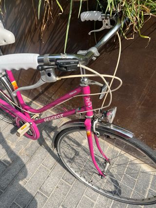 Bicicleta Peugeot Orleans Vintage Rosa