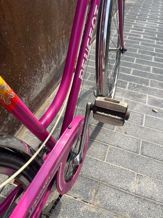 Bicicleta Peugeot Orleans Vintage Rosa