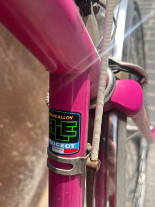 Bicicleta Peugeot Orleans Vintage Rosa