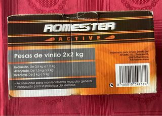 Pesas de vinilo 2 kg