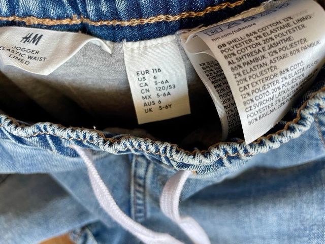 Lote de 2 vaqueros para niño