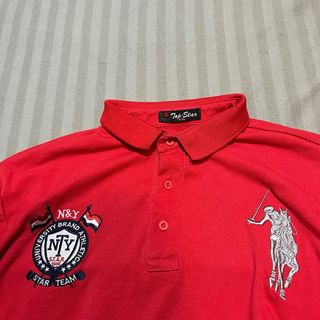 Polo Shirt Chief Keef style California Rossa