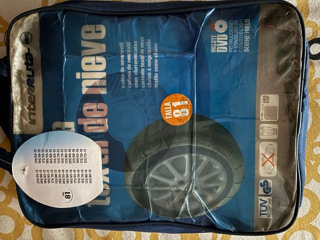 Cadenas textil nieve