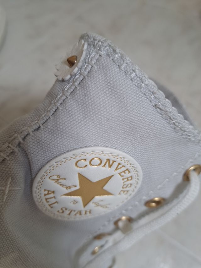Botas Converse Beige