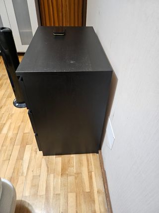 Cómoda Malm Ikea Negra