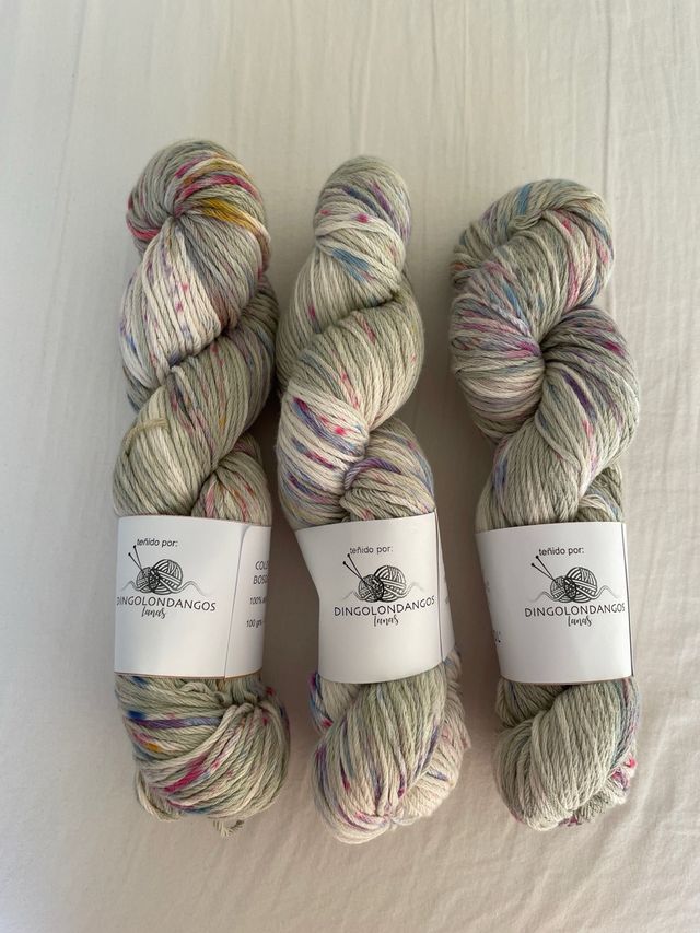 3 Madejas de hilado Casasol