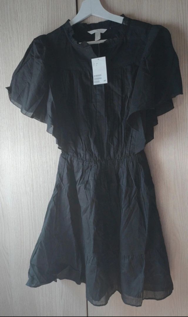 Vestido negro H&M Talla XS