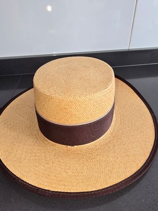 Sombrero Cordobés Niño Panamá Beige/Marrón