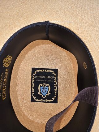 Sombrero Cordobés Niño Panamá Beige/Marrón