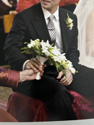 Traje boda ceremonia Armani Collezioni negro