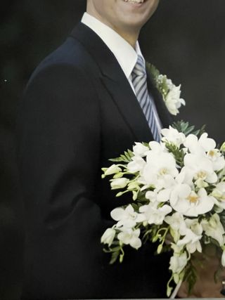 Traje boda ceremonia Armani Collezioni negro