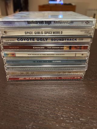 Lote 9 CDs Pop Rock Hip Hop Internacional