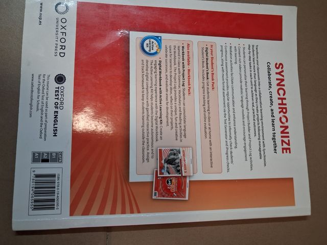 Libros ingles y música ESO