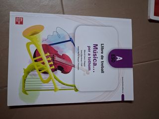 Libros ingles y música ESO
