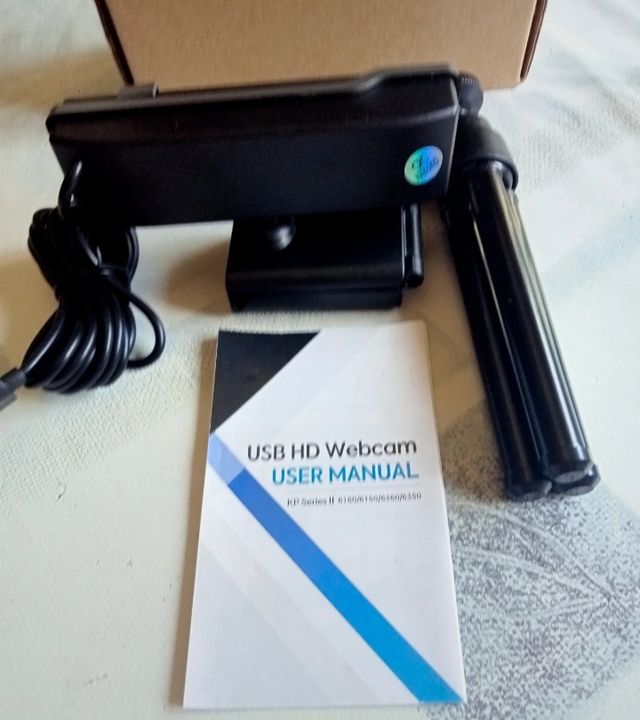Cámara Web USB HD 2.0 Megapíxeles FHD 1080p