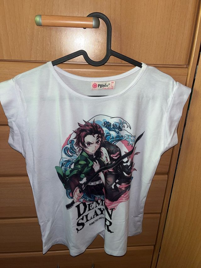 Camiseta Demon Slayer Talla L