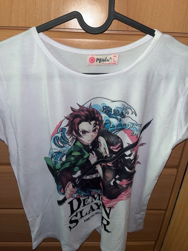 Camiseta Demon Slayer Talla L
