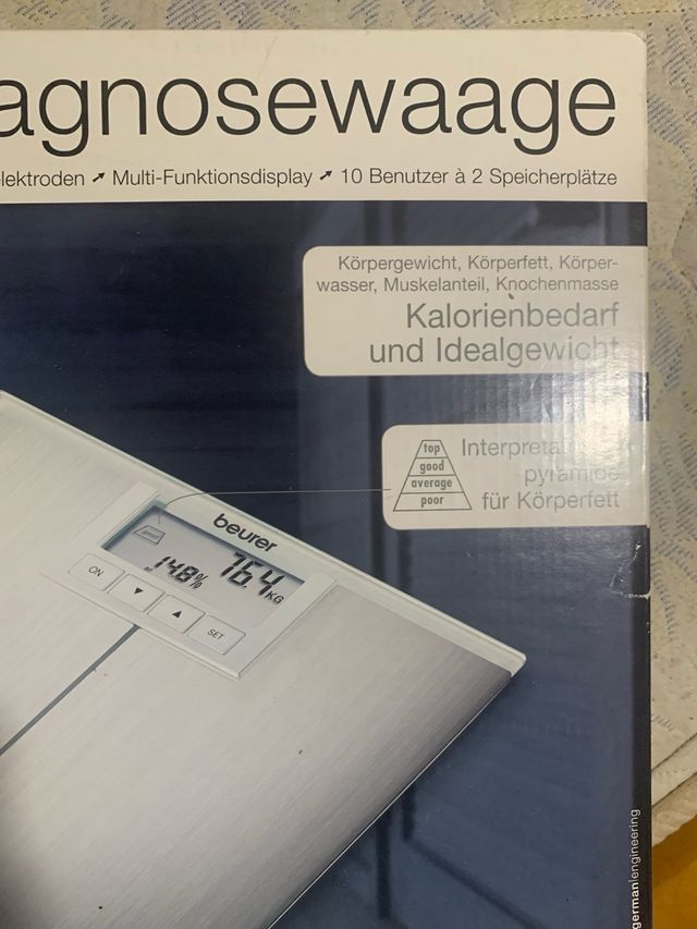 Báscula de baño Beurer