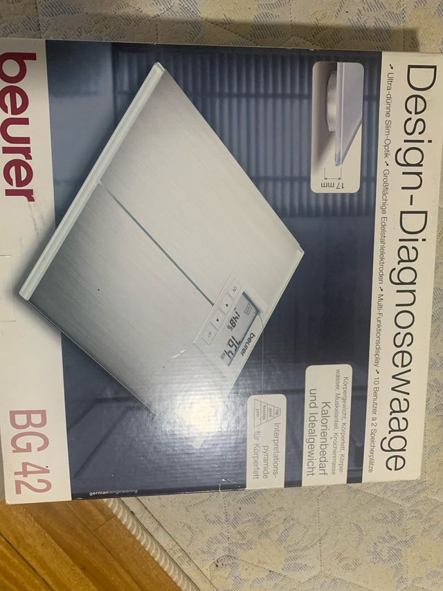 Báscula de baño Beurer