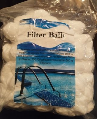 Bolas de filtro para piscina