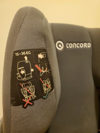 Silla Concord Transformer X-Bag Grupo 2-3 isofix