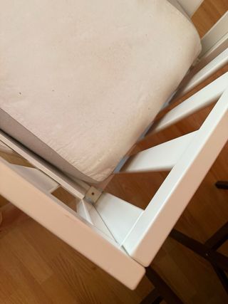 Minicuna de colecho Tramas Blanca