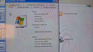 Ordenador antiguo AMD64 Windows XP