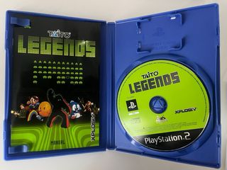 Taito Legends con Manual PS2