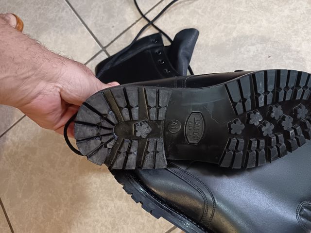 Stivali militari Erremme neri