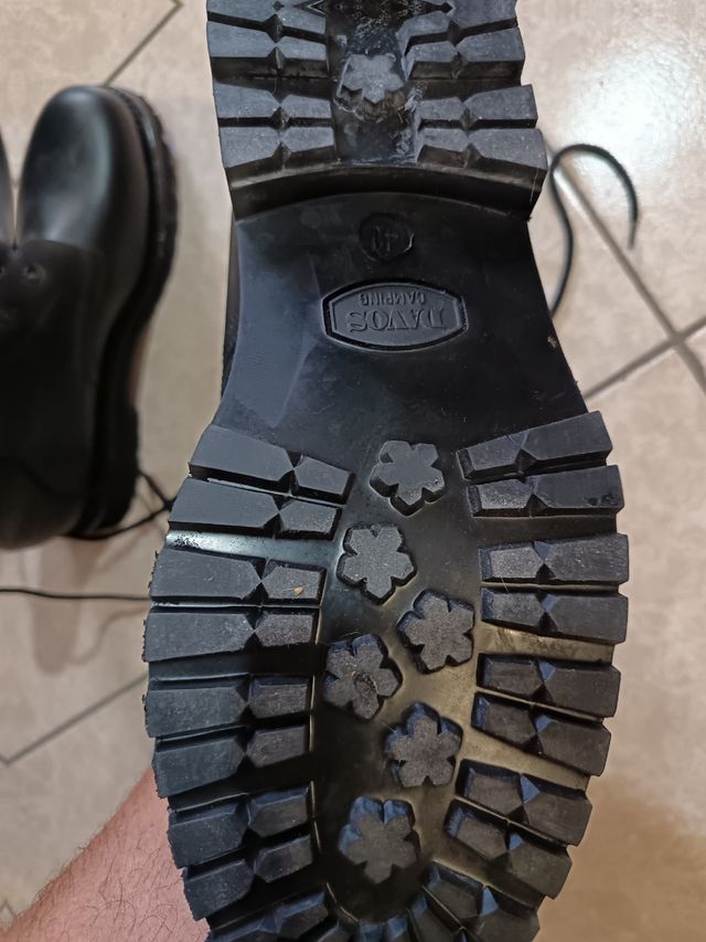 Stivali militari Erremme neri