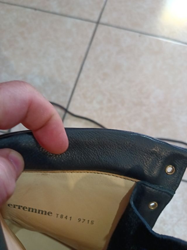 Stivali militari Erremme neri