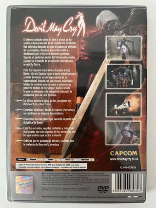 Devil May Cry Platinum con Manual PS2