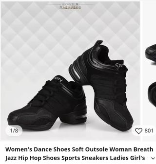 Zapatos de baile LESOVE negros