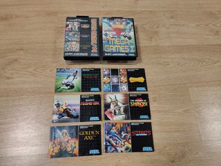 Mega Games 1 y 2 Sega Mega Drive